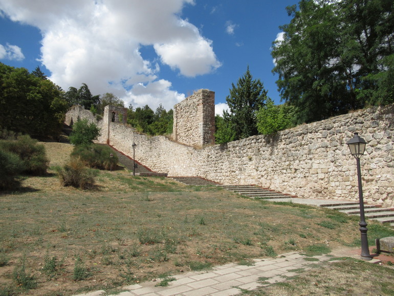 Oude stadsmuur in Burgos